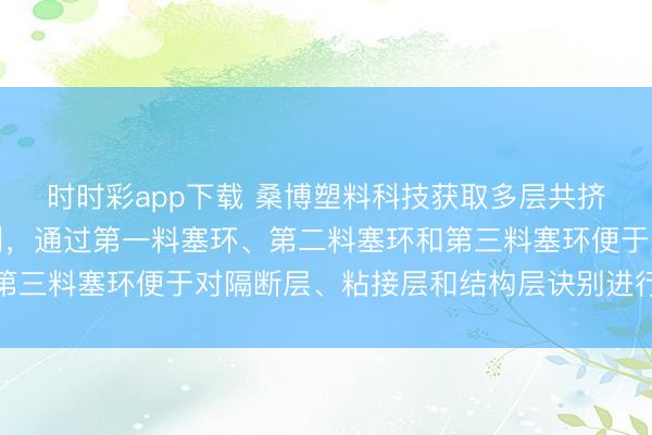 時(shí)時(shí)彩app下載 桑博塑料科技獲取多層共擠吹塑成型模頭結(jié)構(gòu)專利，通過第一料塞環(huán)、第二料塞環(huán)和第三料塞環(huán)便于對(duì)隔斷層、粘接層和結(jié)構(gòu)層訣別進(jìn)行厚度調(diào)治